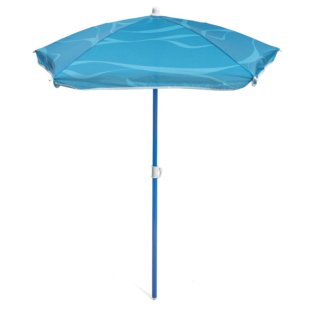 Step2 42-Inch Blue Wave Kids Shade Umbrella Outdoor Beach Patio Sun Protection